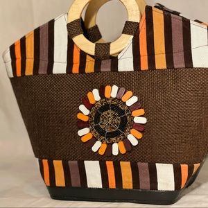 Handcrafted African handbag